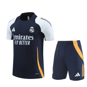 MAILLOT TRAINING REAL MADRID NOIR ORANGE HOMME 2024/2025
