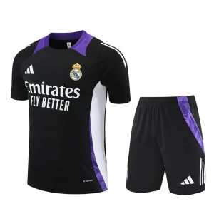 MAILLOT TRAINING REAL MADRID NOIR VIOLET HOMME 2024/2025