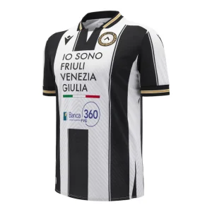 MAILLOT UDINESE DOMICILE HOMME BLANC - NOIR 2024/2025