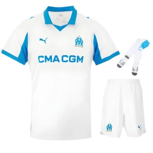 MAILLOT ENFANT OM KIT KONDOGBIA OLYMPIQUE DE MARSEILLE DOMICILE 2025/2026