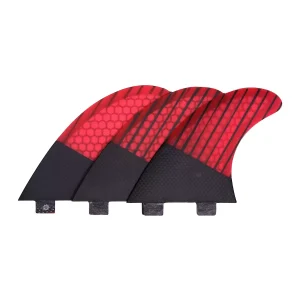 Set 3 Dérives Carbon Stripes Honeycomb G3