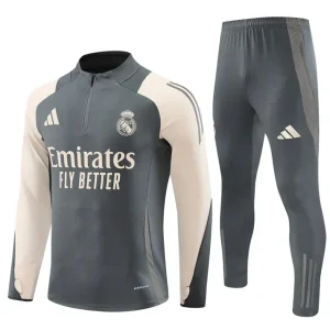 SURVÊTEMENT REAL MADRID GRIS ENFANT 2024/2025