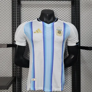 Maillot Argentine Domicile Version Joueur Coupe du Monde 2026
