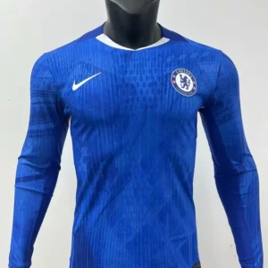Chelsea Domicile Version Joueur Manches Longues 2025/2026