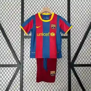 Kit Enfant FC Barcelone Domicile Retro 2010/2011