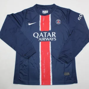 Kit enfant Paris-Saint-Germain Domicile Manches Longues 2024/2025