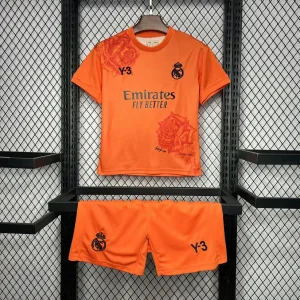 Kit enfant Real Madrid Y-3 Editions Orange 24/25
