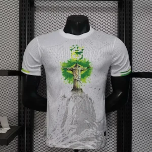 Maillot Brésil Christ Corcovado 2025 blanc