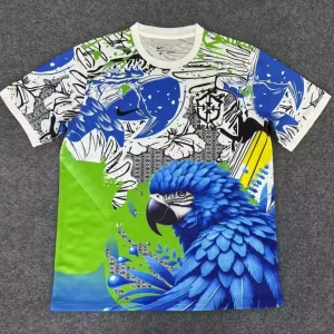 Maillot Brésil Perroquet bleu