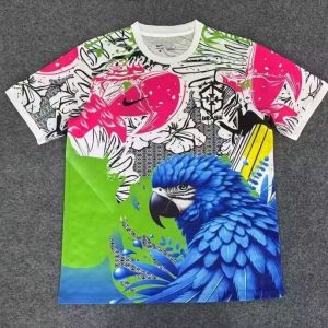 Maillot Brésil Perroquet rose