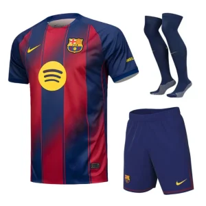 MAILLOT FC BARCELONE KIT ENFANT LAMINE YAMAL 10 DOMICILE 2025/2026