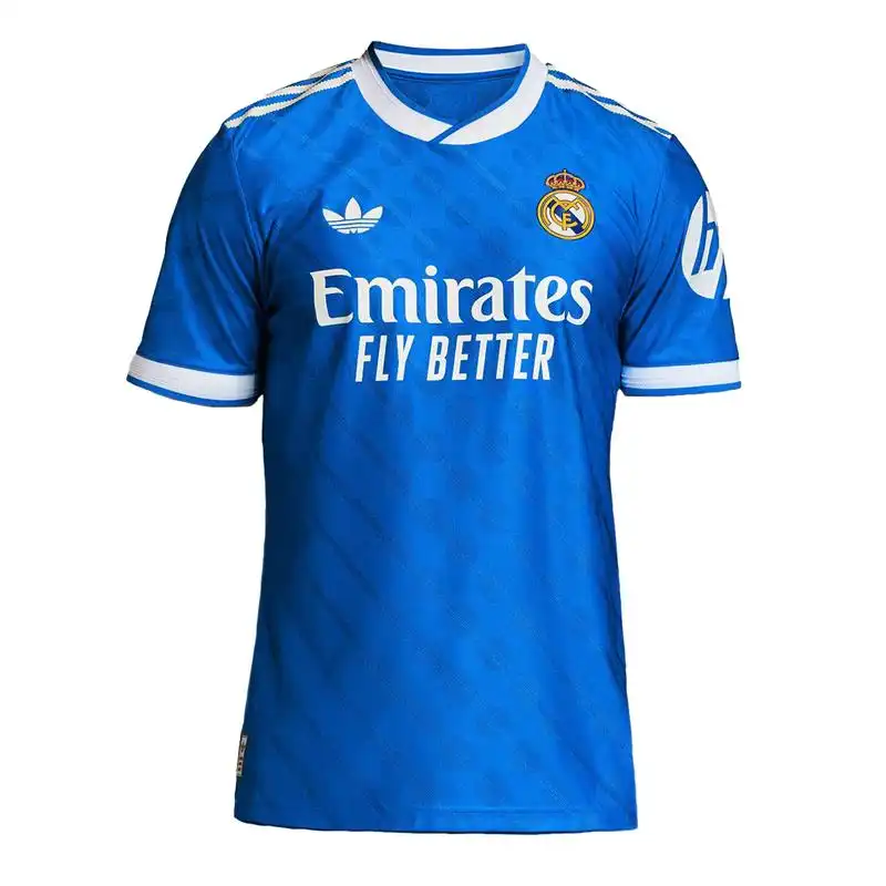 MAILLOT REAL MADRID VALVERDE BLEU THIRD 2025/2026
