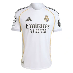 MAILLOT REAL MADRID VINÍCIUS JR DOMICILE HOMME BLANC 2025/2026