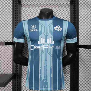Olympique de Marseille Cyan Edition Jul Version Joueur 2025/2026