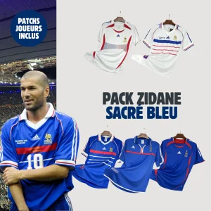 Pack Maillots Zidane France