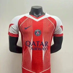 PSG Paris-Saint-Germain Version Joueur Edition Spécial Rouge/Blanc 2025/2026