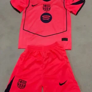 Kit Enfant FC Barcelone Extérieur 2 2025/2026